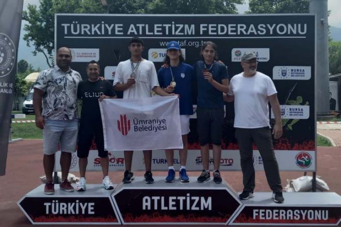 Ümraniye’ye iki gümüş madalya birden