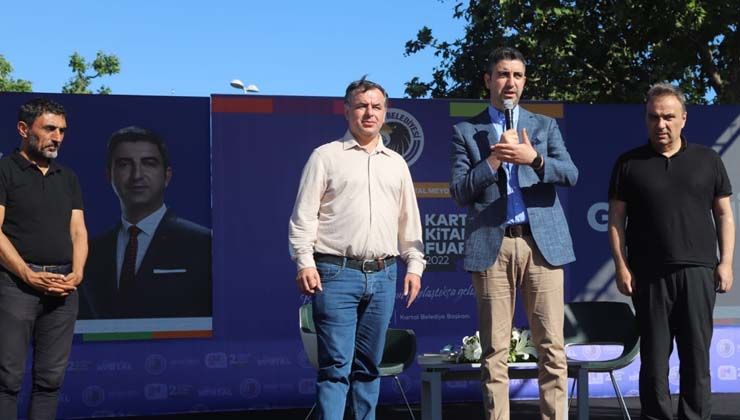 Kültür sanatın yeni merkezi Kartal’da Kitap Fuarı’na yoğun ilgi