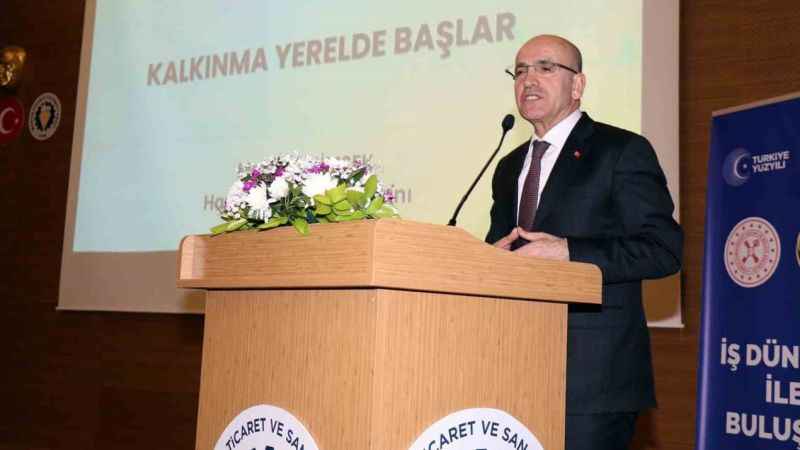 Bakan Şimşek Manisa iş dünyası ile buluştu Bakan Şimşek Manisa iş dünyası ile buluştu