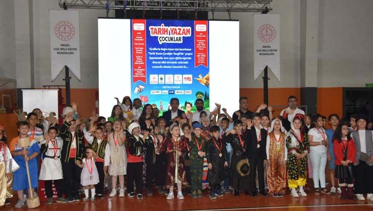 ‘Tarih Yazan Çocuklar’ projesinde 20 bin öğrenciye ulaşıldı