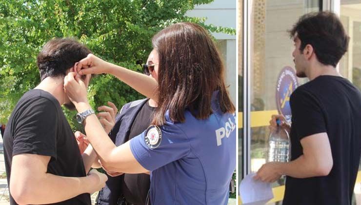 Küpeleri yüzünden sınavı kaçırdı