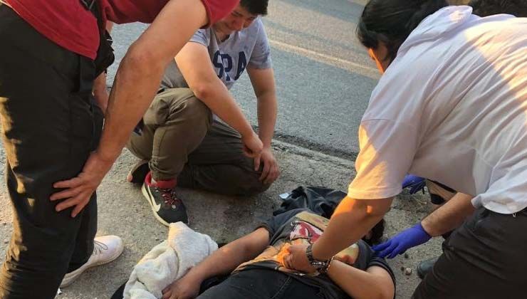 Muğla’da motosiklet kazası: 2 yaralı