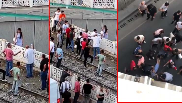 Kurtarmak istediği kız ellerinden kaydı, 5 metreden yere düştü