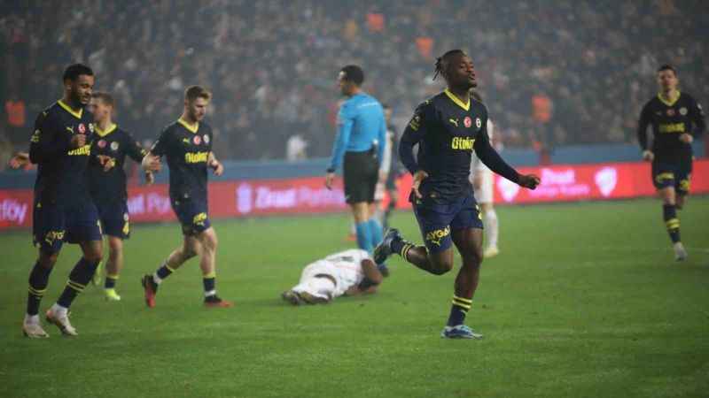 Fenerbahçe Ziraat Türkiye Kupası'nda çeyrek finalde