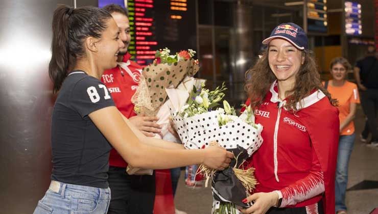 Ayşe Begüm Onbaşı, Aerobik Cimnastik Dünya Şampiyonası’ndan döndü