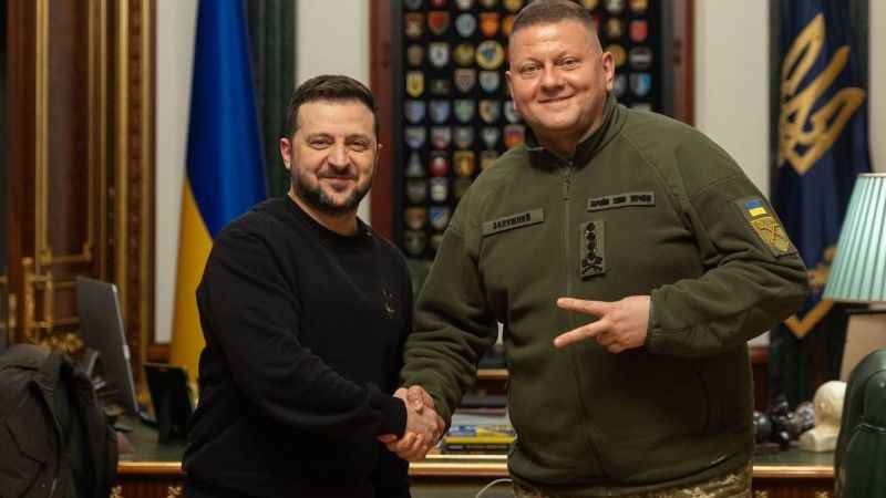 Ukrayna Genelkurmay Başkanı Valerii Zaluzhnyi görevden alındı