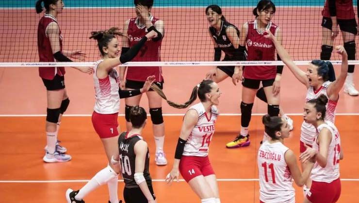 A Milli Kadın Voleybol Takımı Güney Kore’yi geçti: 3-1