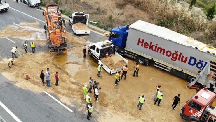 İki tır çarpıştı, Ferhat An hayatını kaybetti