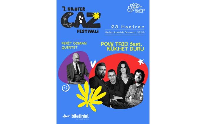 7. Nilüfer Caz Festivali, bu hafta başlıyor