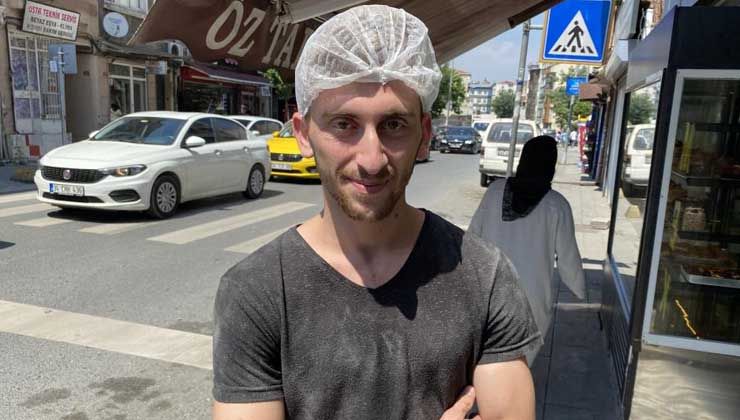 Kazada havaya uçan Şahin Teyfur, işine 1 saat sonra geri döndü