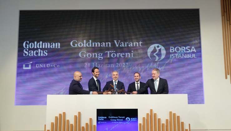 Borsa İstanbul’da Gong, Goldman Varant için çaldı