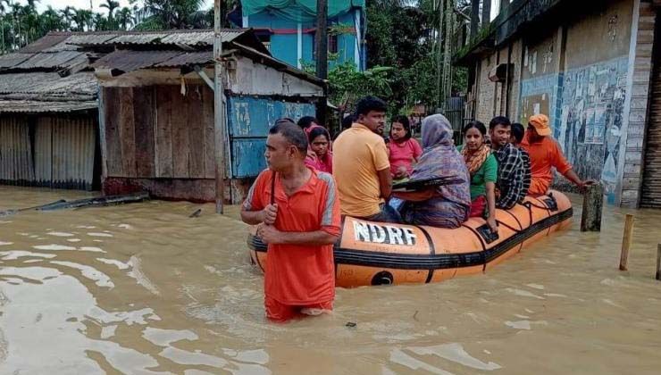 Hindistan ve Bangladeş’teki sellerde can kaybı 124’e yükseldi