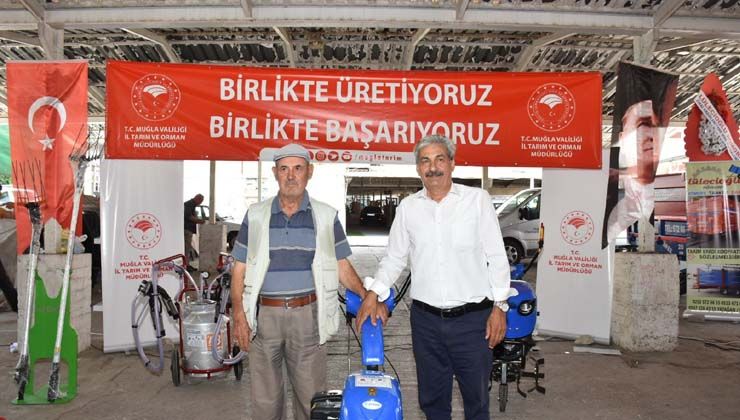 Muğla’da 1056 üreticiye 18 milyon liralık ekipman desteği