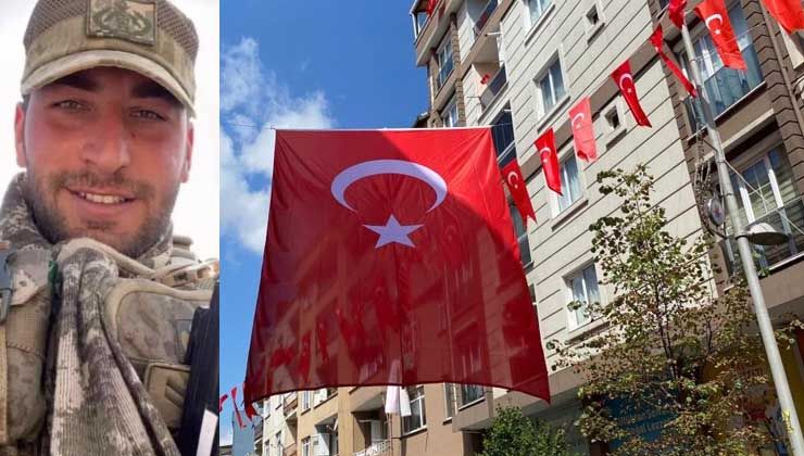 Şehit Sercan Baş’ın baba ocağına acı haber ulaştı