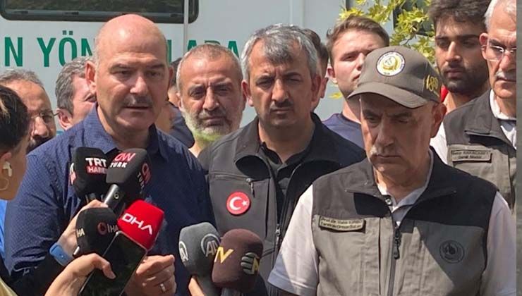 Bakan Kirişci ve Soylu’dan yangın açıklaması: Yangının çıkışı konusunda bir kimlik tespitimiz var