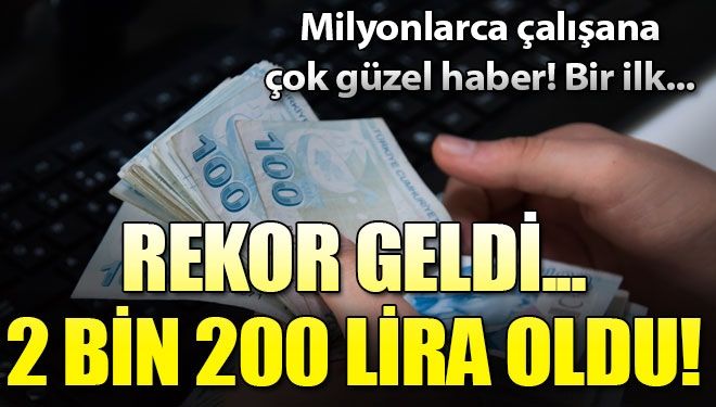 Milyonlarca çalışana güzel haber!
