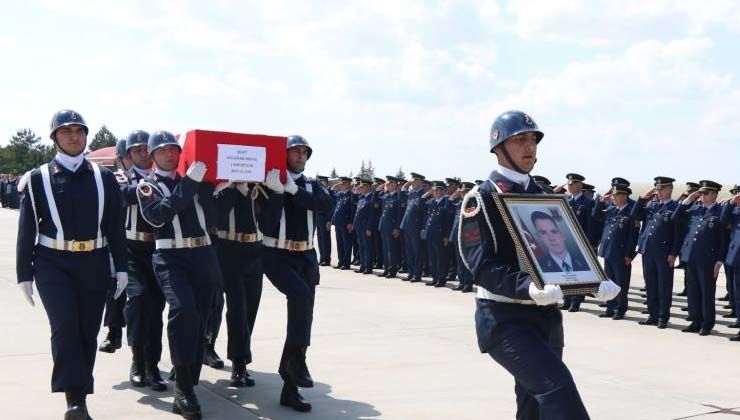 Şehit Jandarma Astsubay Arduç’un naaşı Eskişehir’e ulaştı