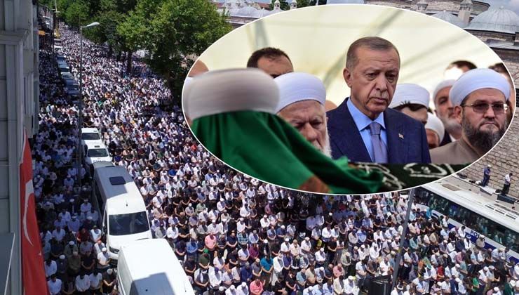 Mahmut Ustaosmanoğlu’nu binlerce kişi uğurladı