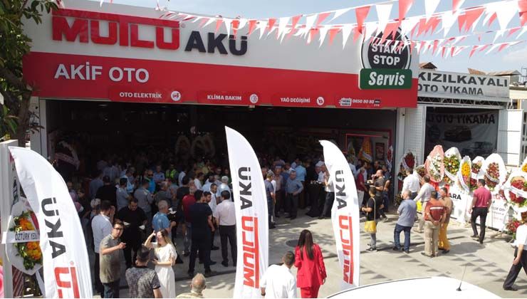 Mutlu Akü’nün yeni nesil Start Stop Bayisi Antalya’da hizmete açıldı
