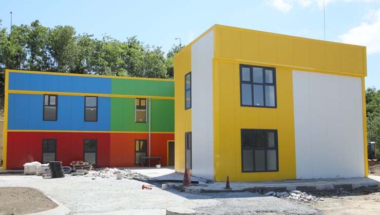 400 hayvan kapasiteli can dostlar ofisi tamamlanmak üzere