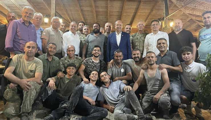 KKTC’de 5 gündür süren yangın yağmur sayesinde durdu