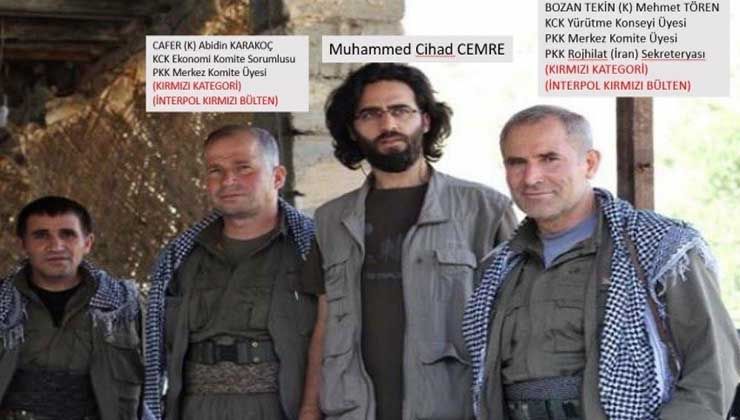 HDP’li vekil Hüda Kaya’nın oğlu Cemre’nin teröristlerle fotoğrafı çıktı