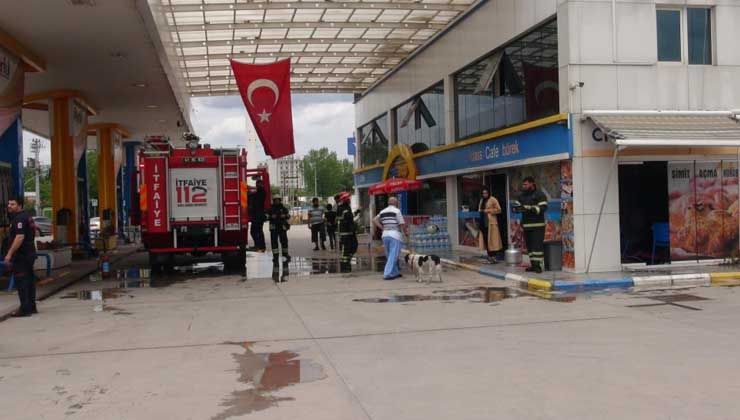 İzmit’te benzin istasyonunda faciadan son anda dönüldü