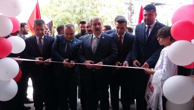 Uşak BBP İl Başkanlığı binası Mustafa Destici katılımıyla açıldı