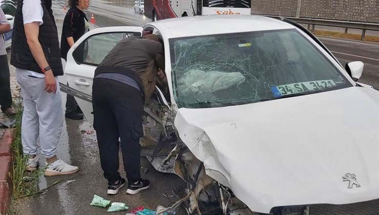 Samsun’da cenaze dönüşü kaza: 4 yaralı