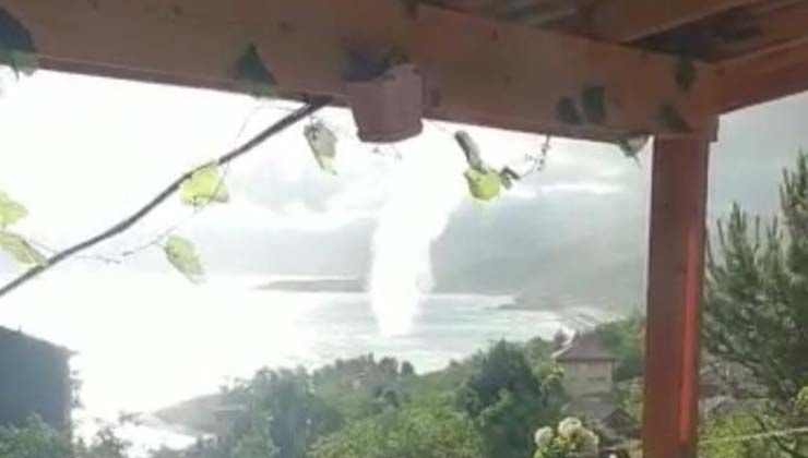 Sinop’ta hortum paniği