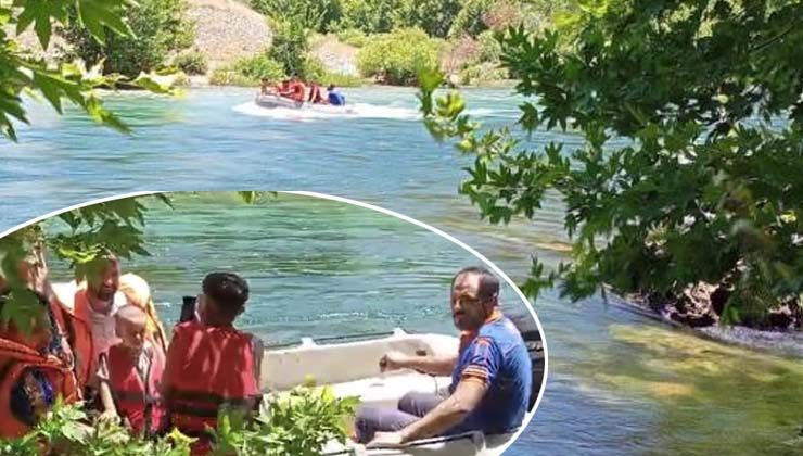 Piknik yapan 7 kişi boğuluyordu