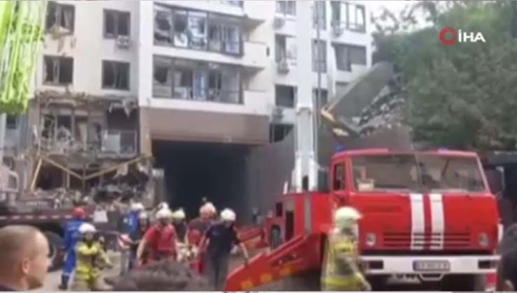 Rusya’nın Kiev saldırılarında 1 kişi öldü, 5 kişi yaralandı