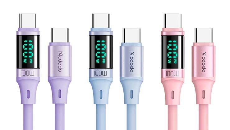 Mcdodo’nun hızlı şarj kabloları bu yaza renk katacak