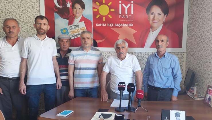 İyi Parti Kahta İlçe Teşkilatı istifa etti