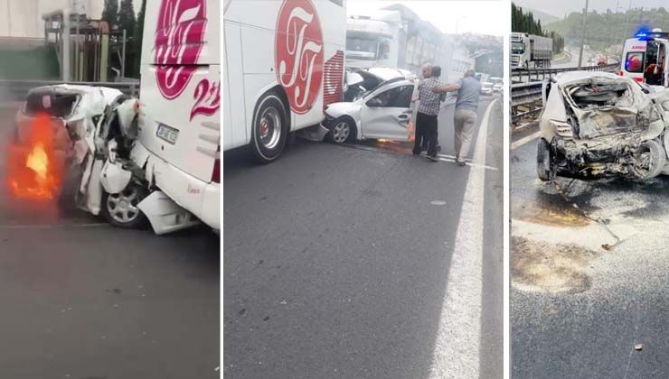 Bu otomobilden sağ çıktı