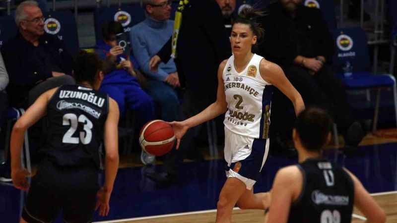 Türkiye ING Kadınlar Basketbol Süper Ligi: Fenerbahçe: 100 - Beşiktaş: 91