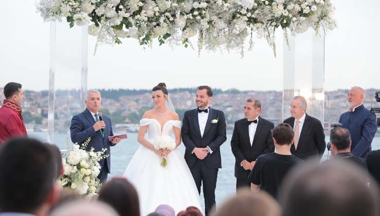 Atakan Çetin ve Bilun Berkan Çetin’in nikah şahidi Dursun Özbek
