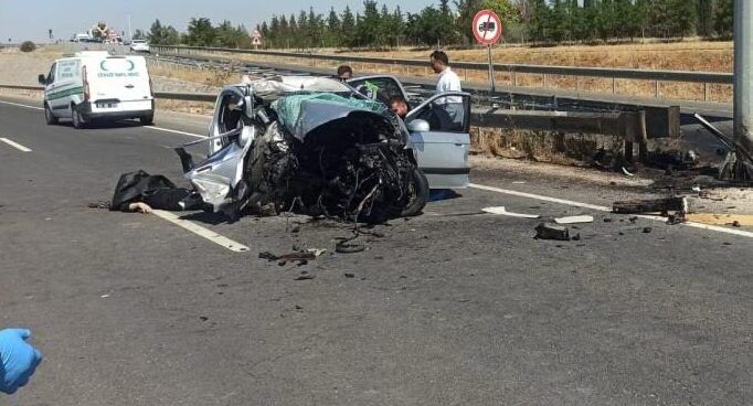 Şanlıurfa’daki kazada Mustafa Moğul, Ebubekir Moğul ve Ayhan Timur öldü