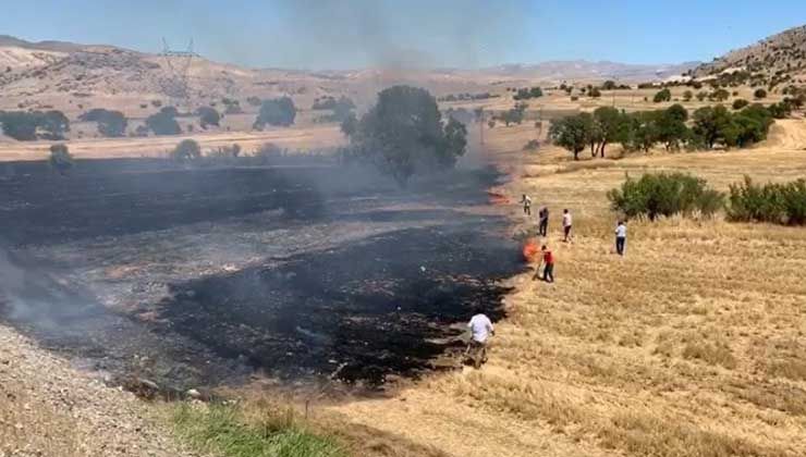 Sıcak havalarda anız, tarla, bahçe, orman yangınlarına dikkat