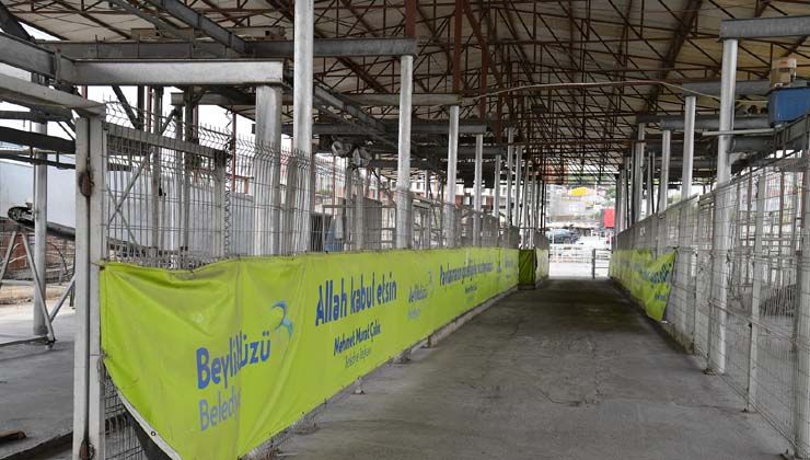 Beylikdüzü’nde kurban satış ve kesim alanı bayrama hazır