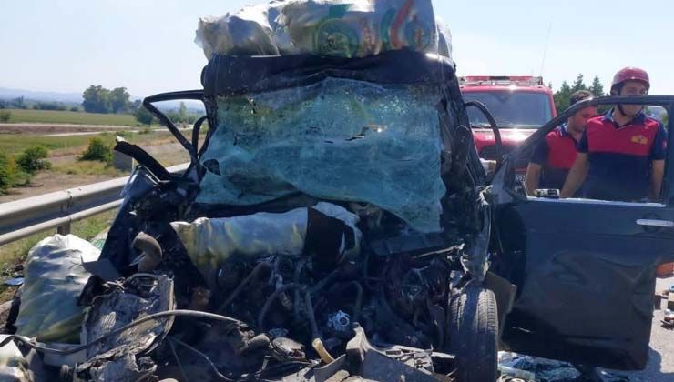 Osmaniye’de feci kaza: 1 ölü, 1 yaralı