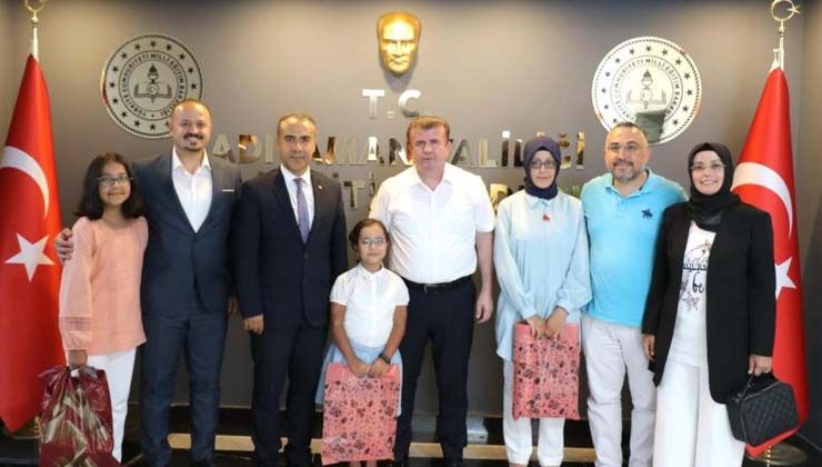 Adıyaman’da Kadriye Beyza Temurayak LGS’de 500 tam puan aldı