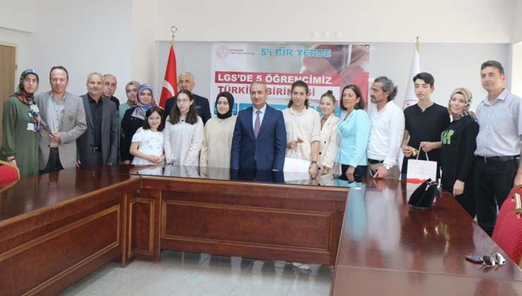 Karabük’te Kerem Eserler LGS’de 500 tam puan aldı
