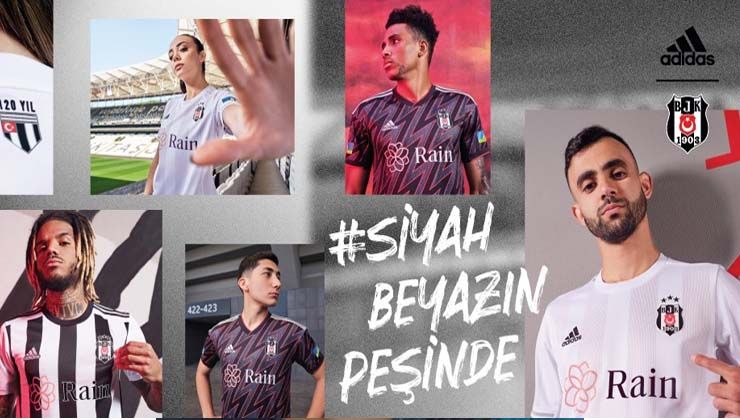 Beşiktaş, yeni sezon formalarını tanıttı