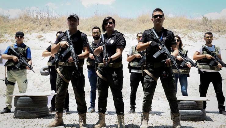 Polislerin ‘Sarsılmaz’ eğitimi nefes kesti