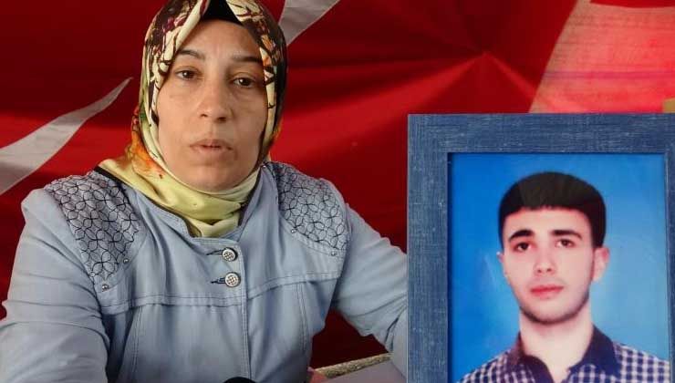 Evlat nöbetindeki acılı anne: HDP çocuk hırsızıdır