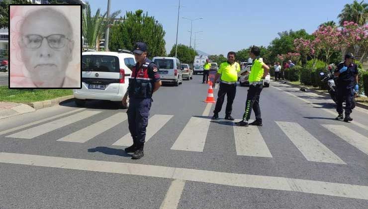 Yaya geçidinden geçerken aracın çarptığı Alman hayatını kaybetti
