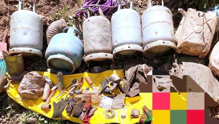 Tunceli’de PKK’ya bir darbe daha! Sığınaklar içerisinde mühimmat ele geçirildi