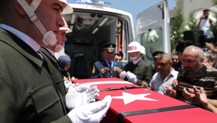 Şehitten geriye yürek burkan mesaj kaldı