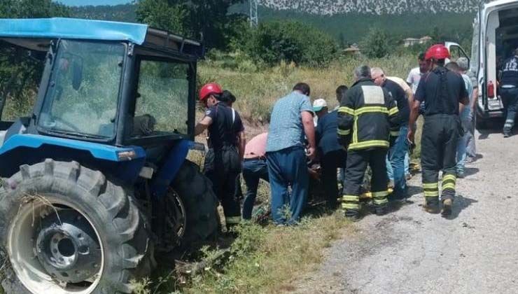 Kütahya’da traktör kazası: 2 ölü, 2 yaralı